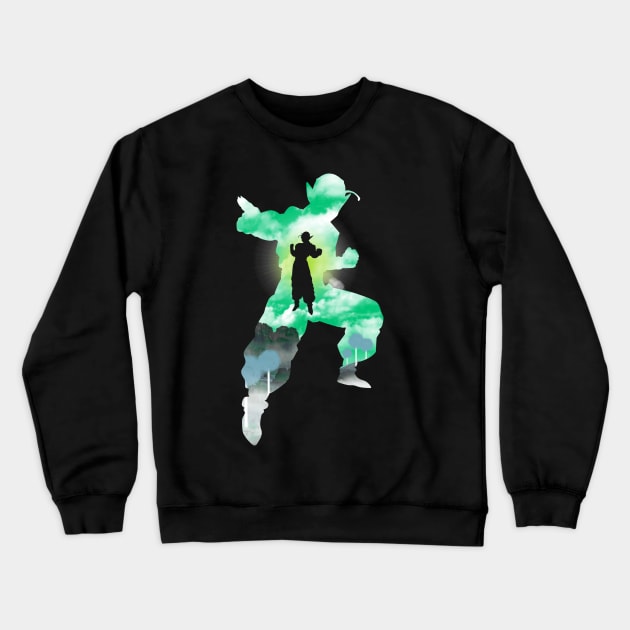 Namek Warrior Crewneck Sweatshirt by Arinesart